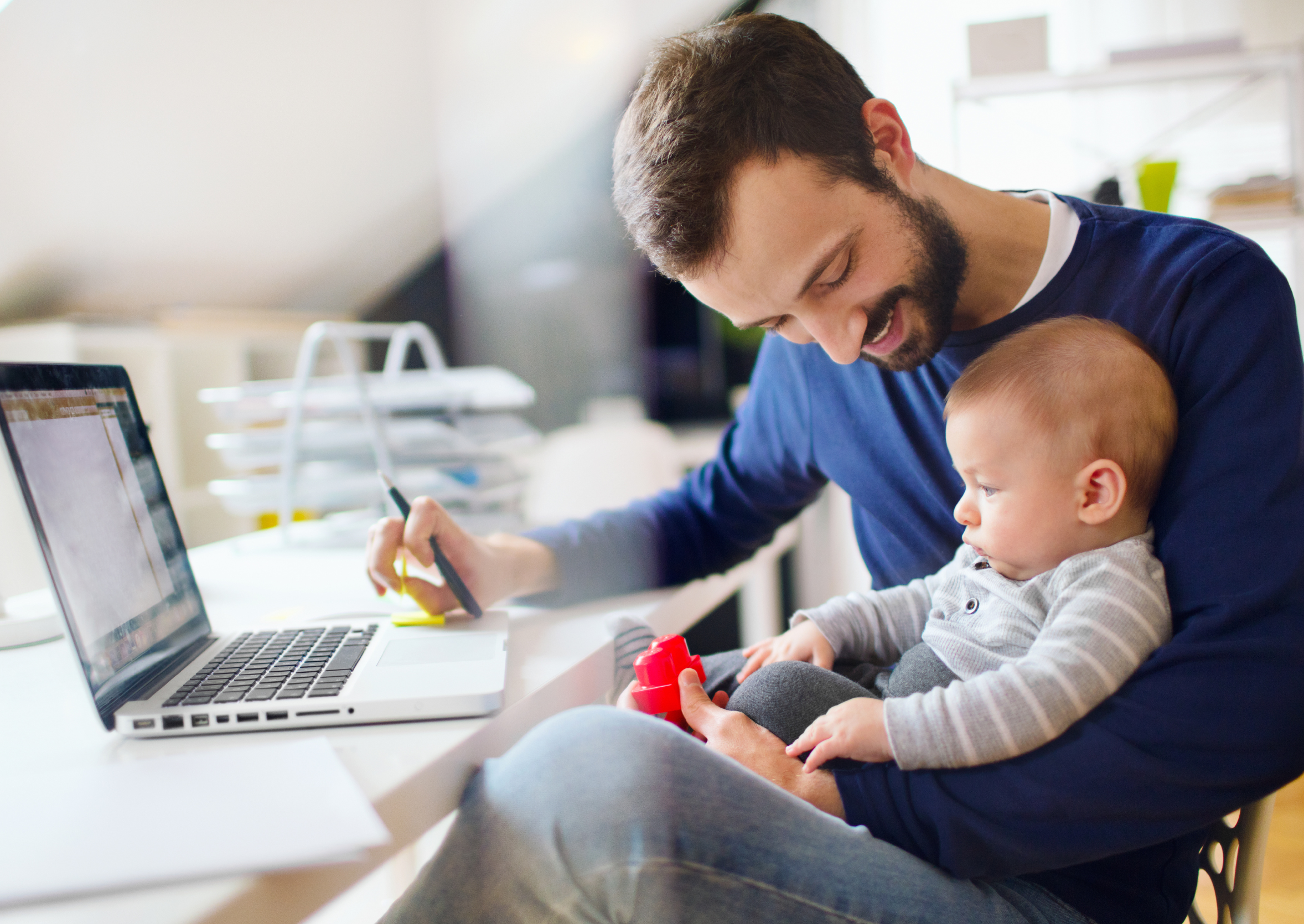 how to be a thriving working father